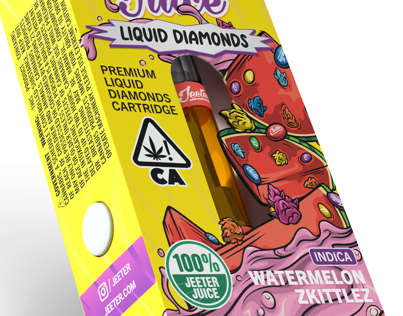 JEETER JUICE WATERMELON ZKITTLEZ – Liquid Diamonds Cartridge