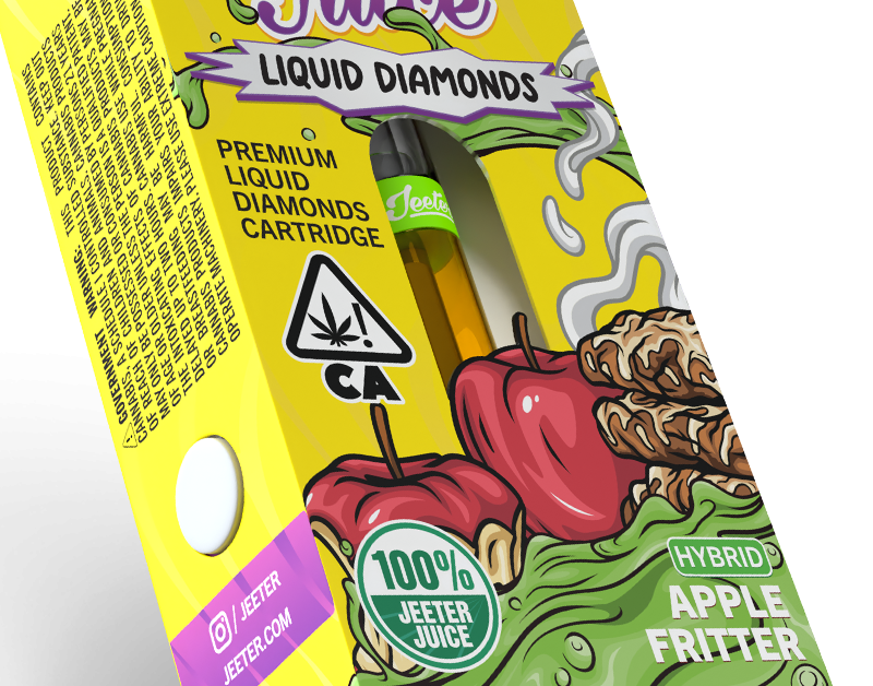 JEETER JUICE APPLE FRITTER – Liquid Diamonds Cartridge